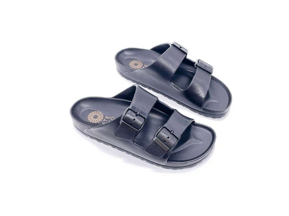 ATENEO Ciabatte con sottopiede Birkenstock Nero in Zoccoli Calzature Durello - Agna, commercioVirtuoso.it