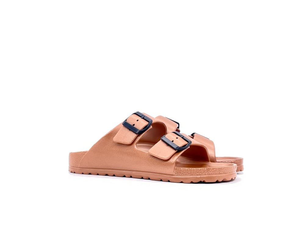 ATENEO Ciabatte con sottopiede Birkenstock Bronzo - 6