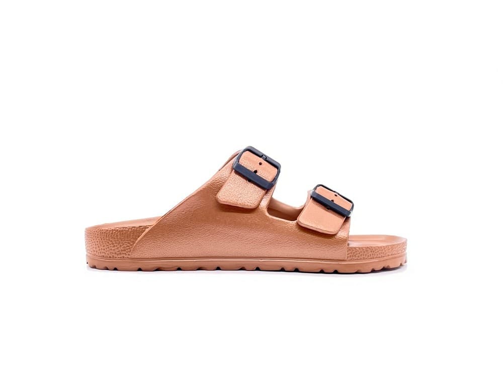 ATENEO Ciabatte con sottopiede Birkenstock Bronzo in Infradito e ciabatte da spiaggia Calzature Durello - Agna, commercioVirtuoso.it