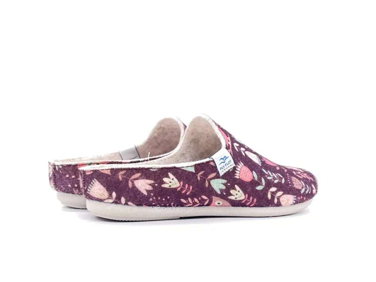 FLY FLOT Ciabatte Chiuse Donna Amantea Prugna in Pantofole Calzature Durello - Agna, commercioVirtuoso.it