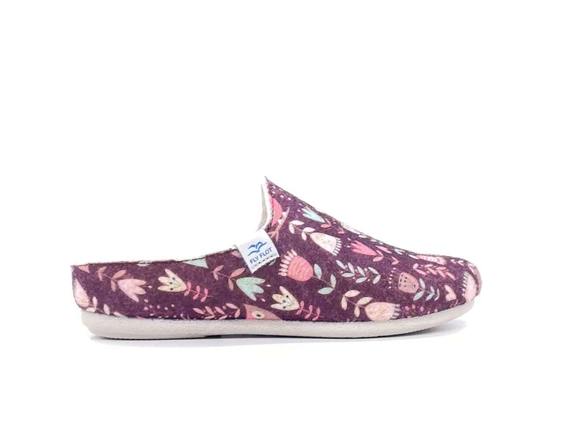 FLY FLOT Ciabatte Chiuse Donna Amantea Prugna in Pantofole Calzature Durello - Agna, commercioVirtuoso.it