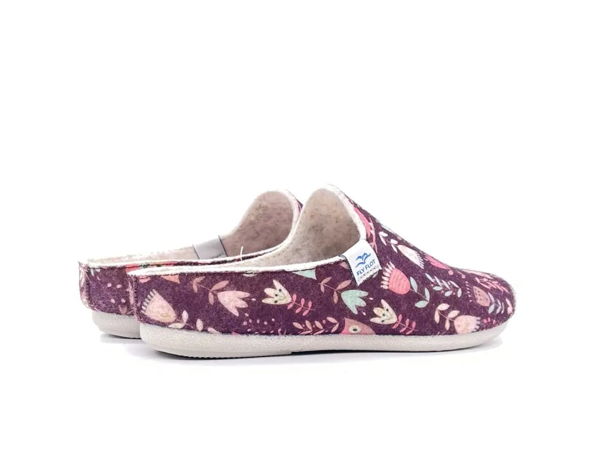 FLY FLOT Ciabatte Chiuse Donna Amantea Prugna in Pantofole Calzature Durello - Agna, commercioVirtuoso.it