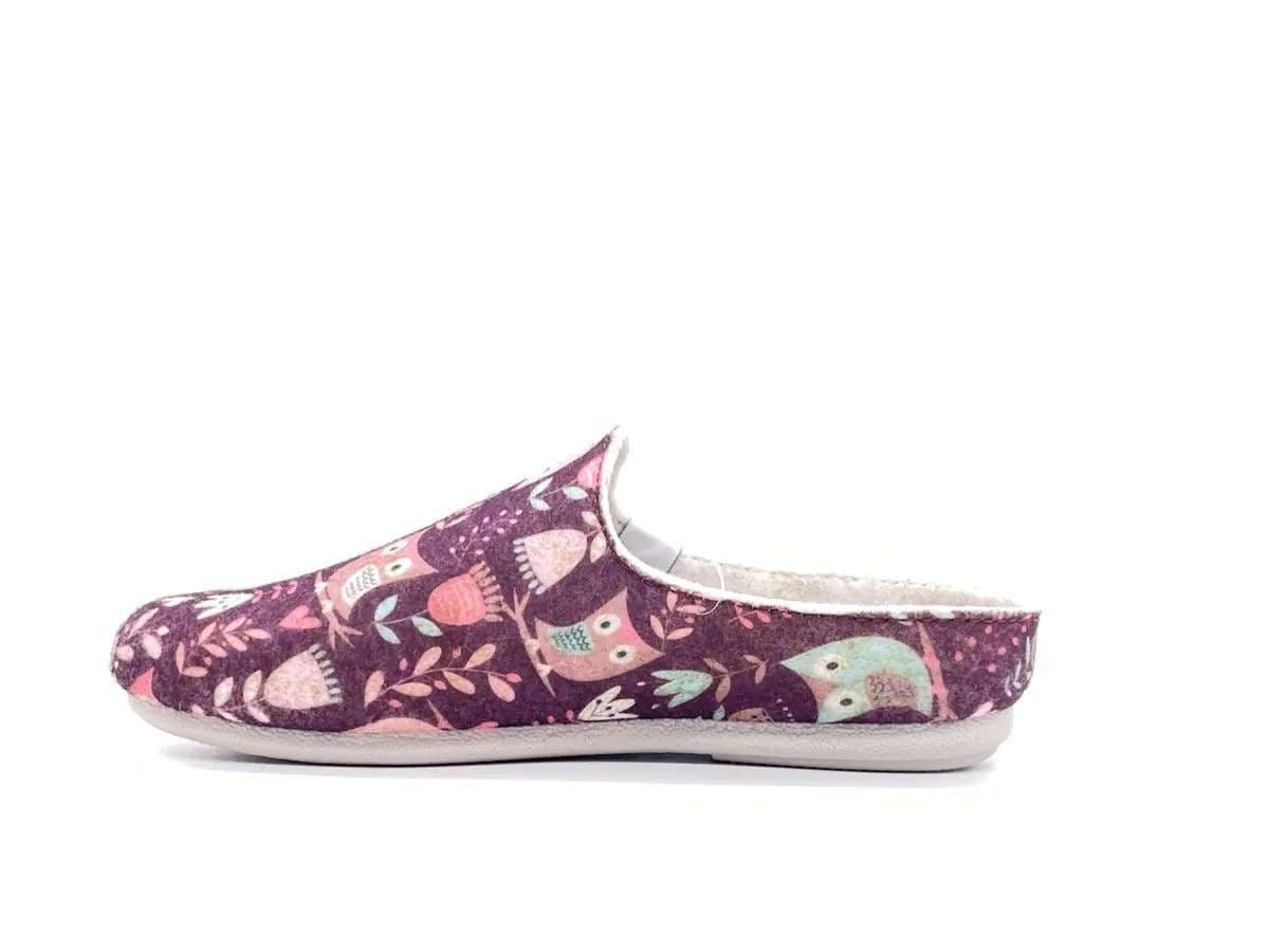 FLY FLOT Ciabatte Chiuse Donna Amantea Prugna in Pantofole Calzature Durello - Agna, commercioVirtuoso.it