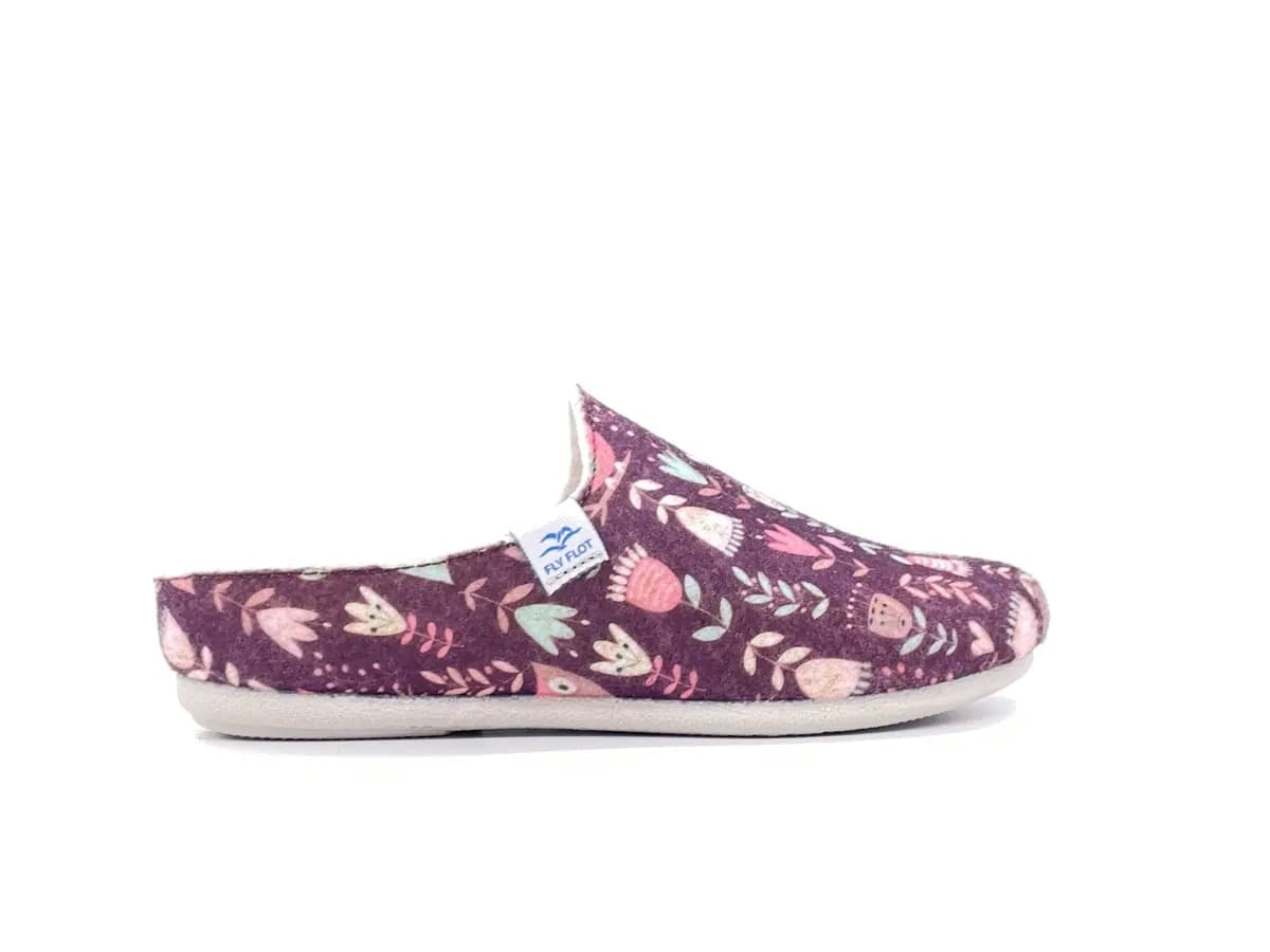 FLY FLOT Ciabatte Chiuse Donna Amantea Prugna in Pantofole Calzature Durello - Agna, commercioVirtuoso.it
