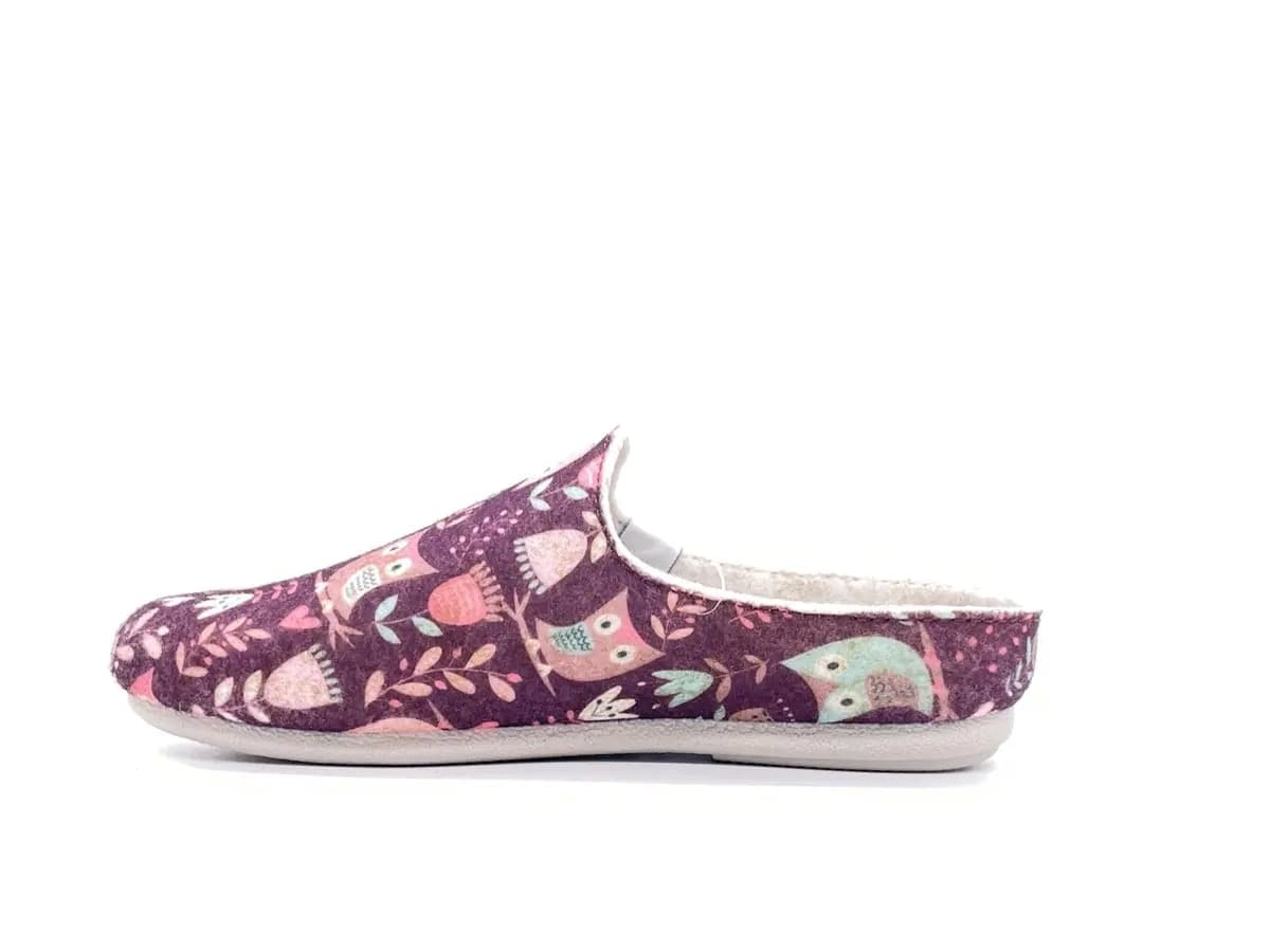 FLY FLOT Ciabatte Chiuse Donna Amantea Prugna in Pantofole Calzature Durello - Agna, commercioVirtuoso.it
