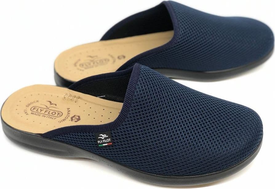 FLY FLOT Ciabatte chiuse uomo blu in Pantofole Calzature Durello - Agna, commercioVirtuoso.it