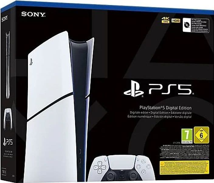 Playstation 5 Slim Digital 825 Gb Ps5 Bianca GARANZIA ITALIA - 3