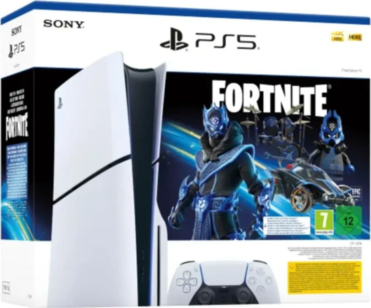 Sony Interactive Entertainment Playstation 5 Slim Fortnite 1 TB Wi-Fi Nero, Bianco - 2