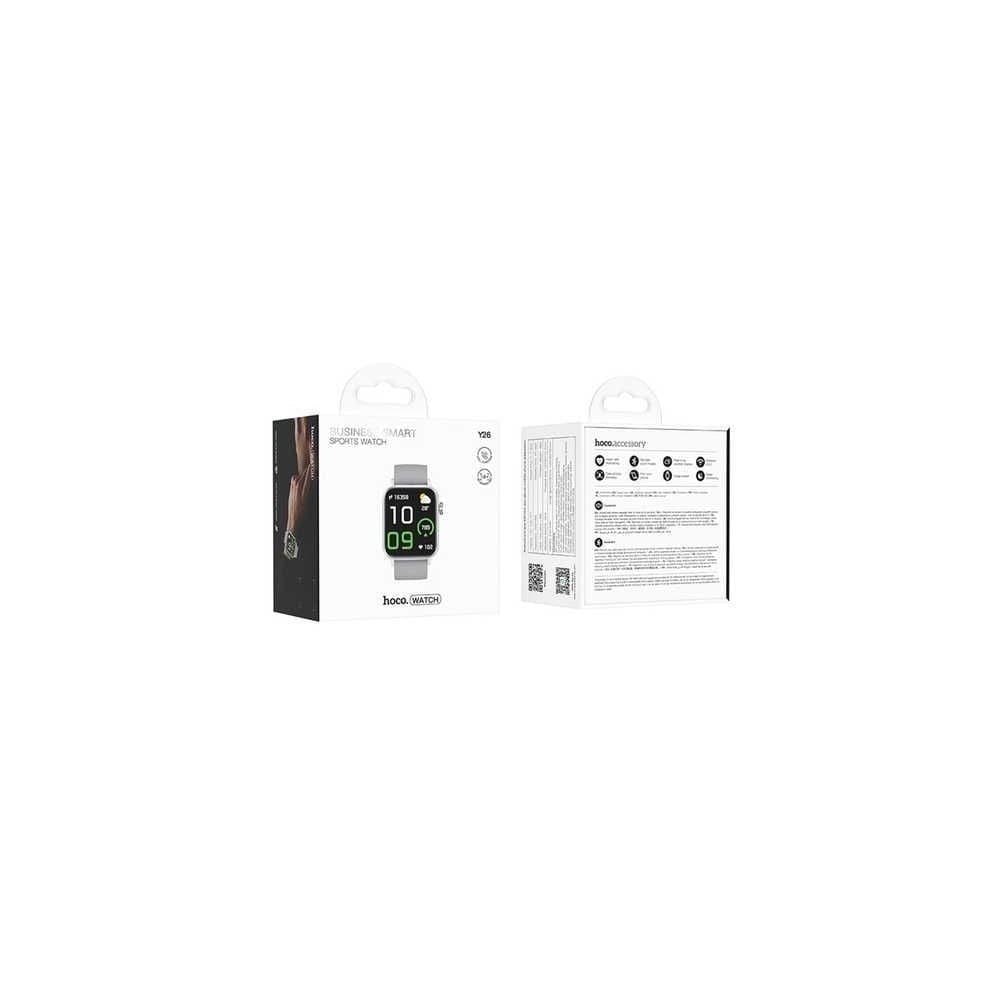 SMARTWATCH HOCO 1,8 CON FUNZIONE CHIAMATA Y26 GRIGIO - 3