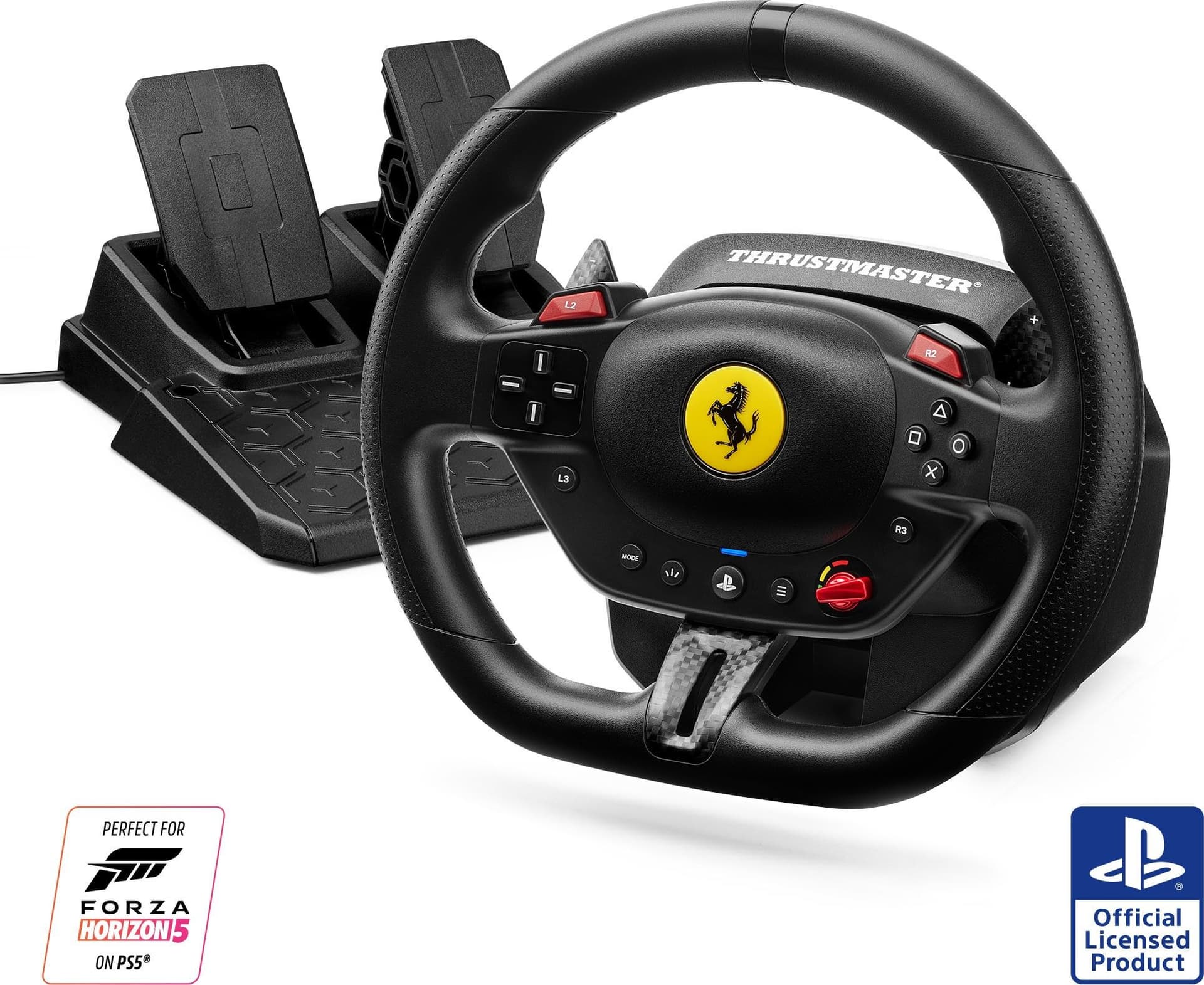 Thrustmaster Volante T98 + Pedaliera PS5/PS4/PC - 5