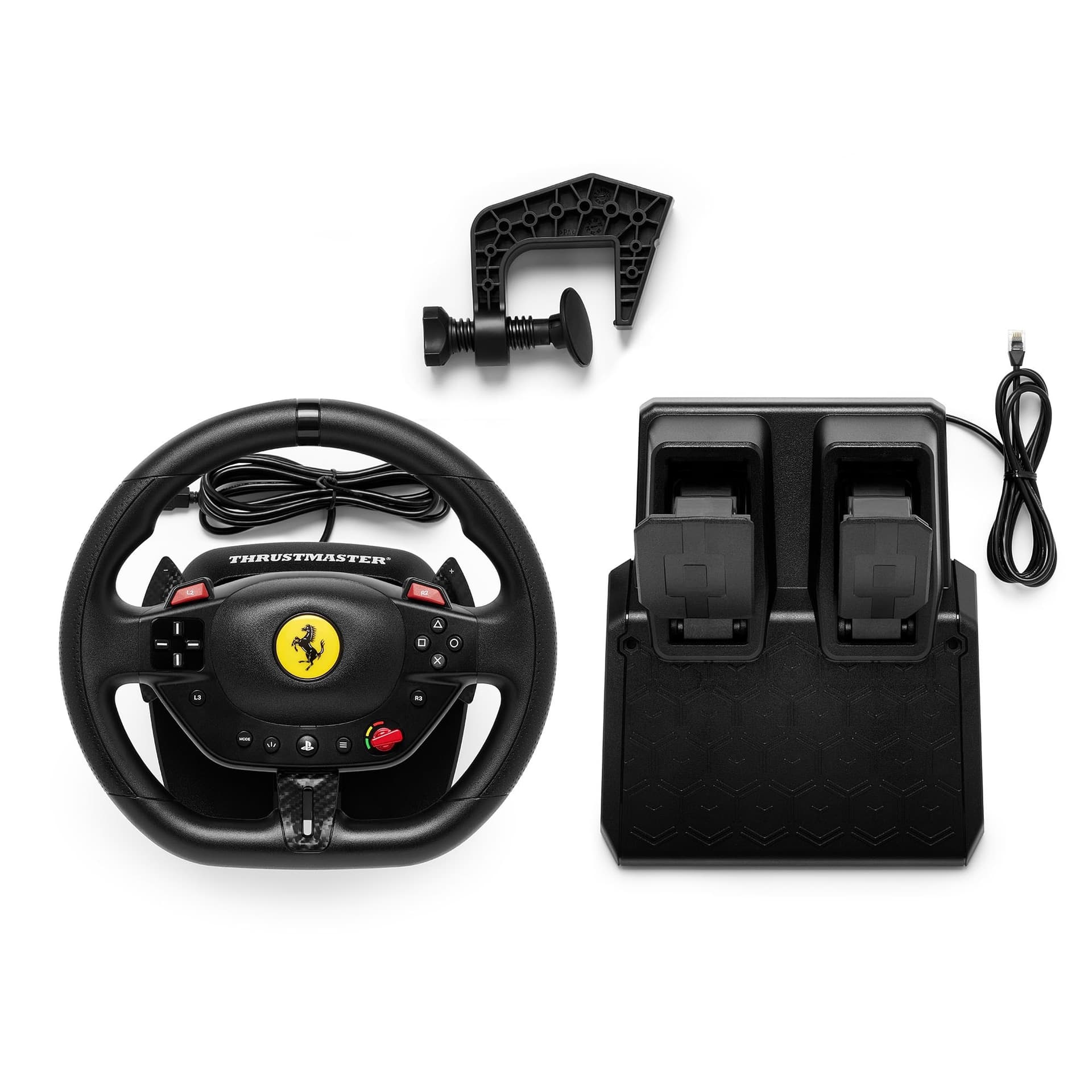 Thrustmaster Volante T98 + Pedaliera PS5/PS4/PC - 7