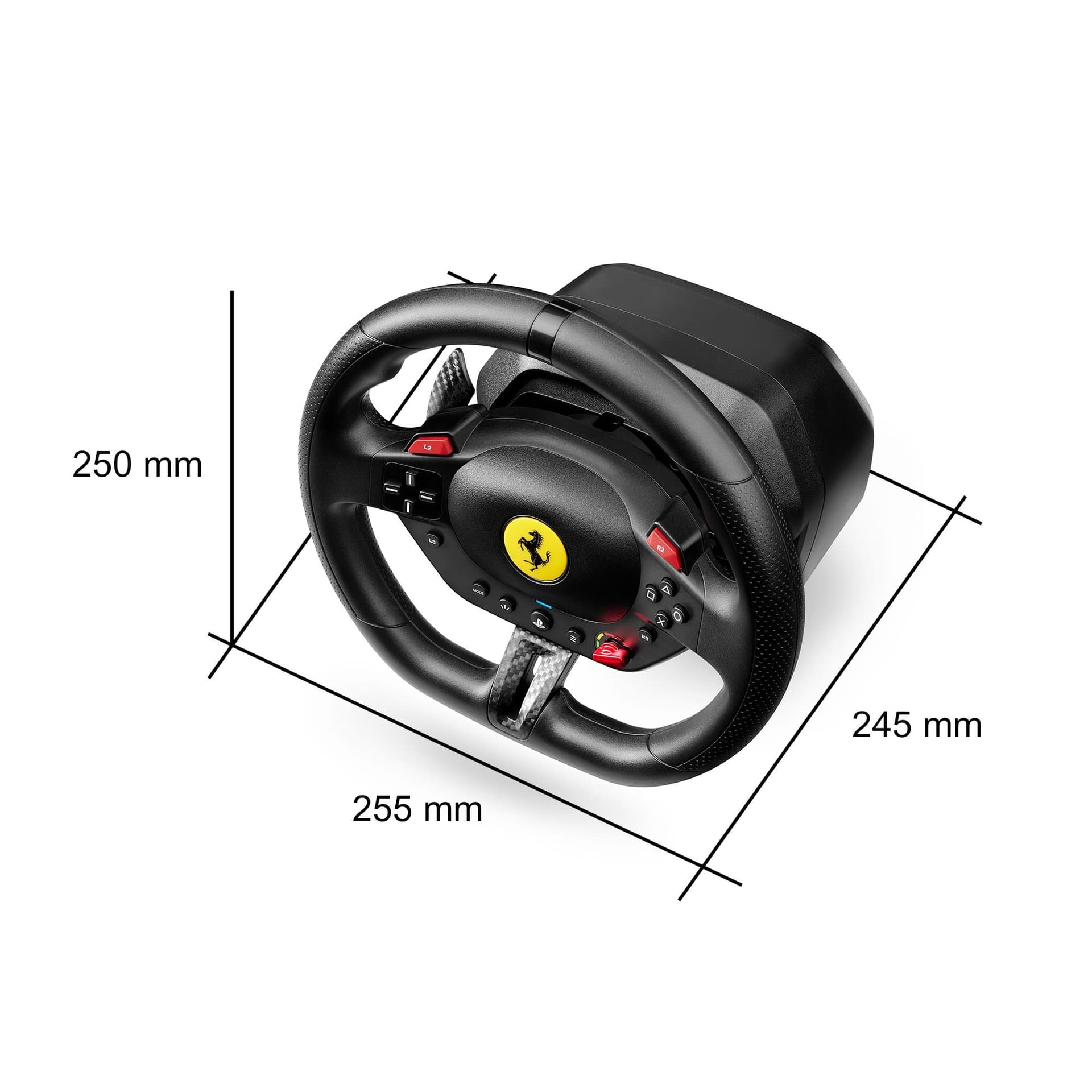 Thrustmaster Volante T98 + Pedaliera PS5/PS4/PC - 8