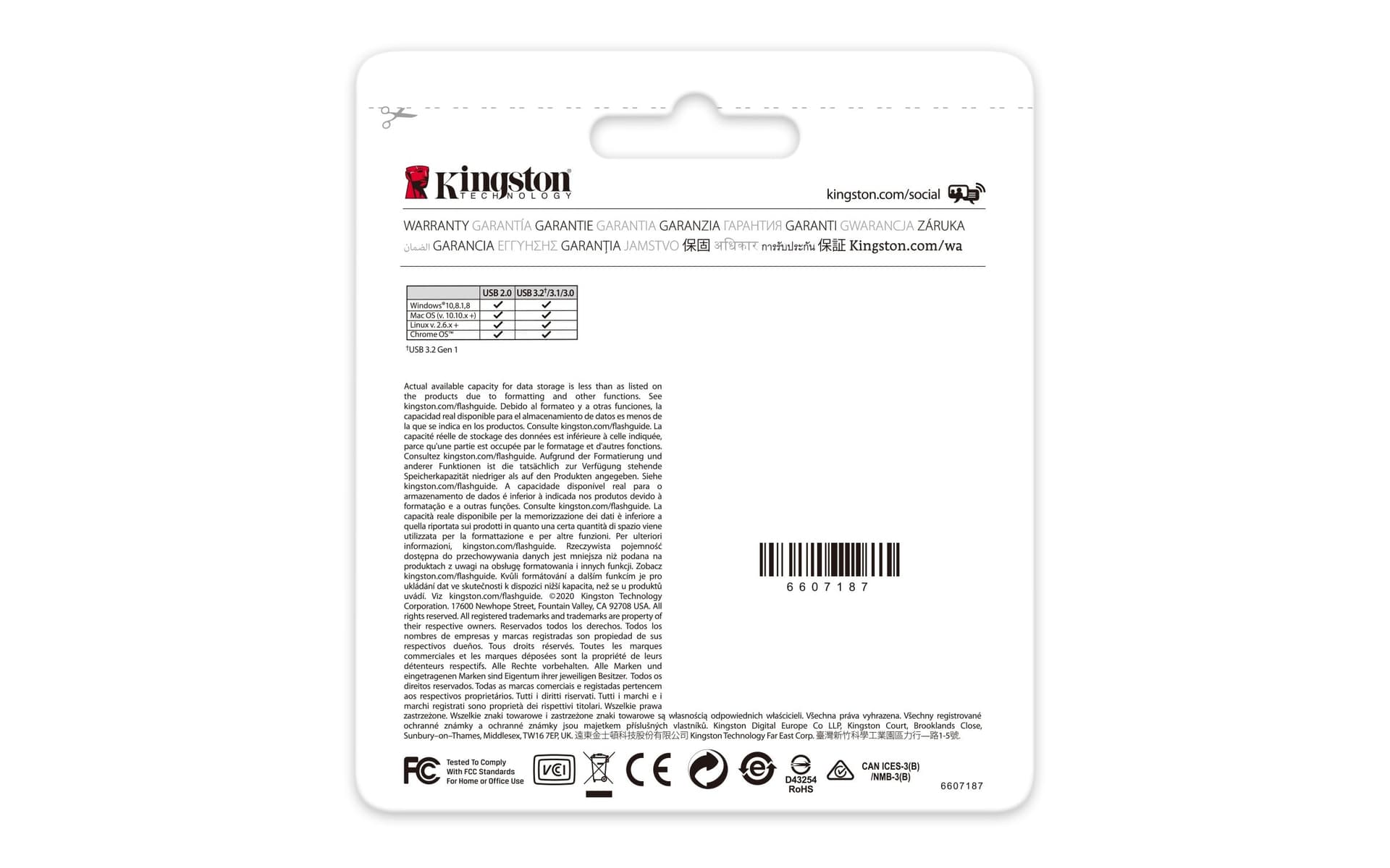 Kingston Pendrive USB-A 3.2 256GB DTKN/256GB Kyson Argento - 5
