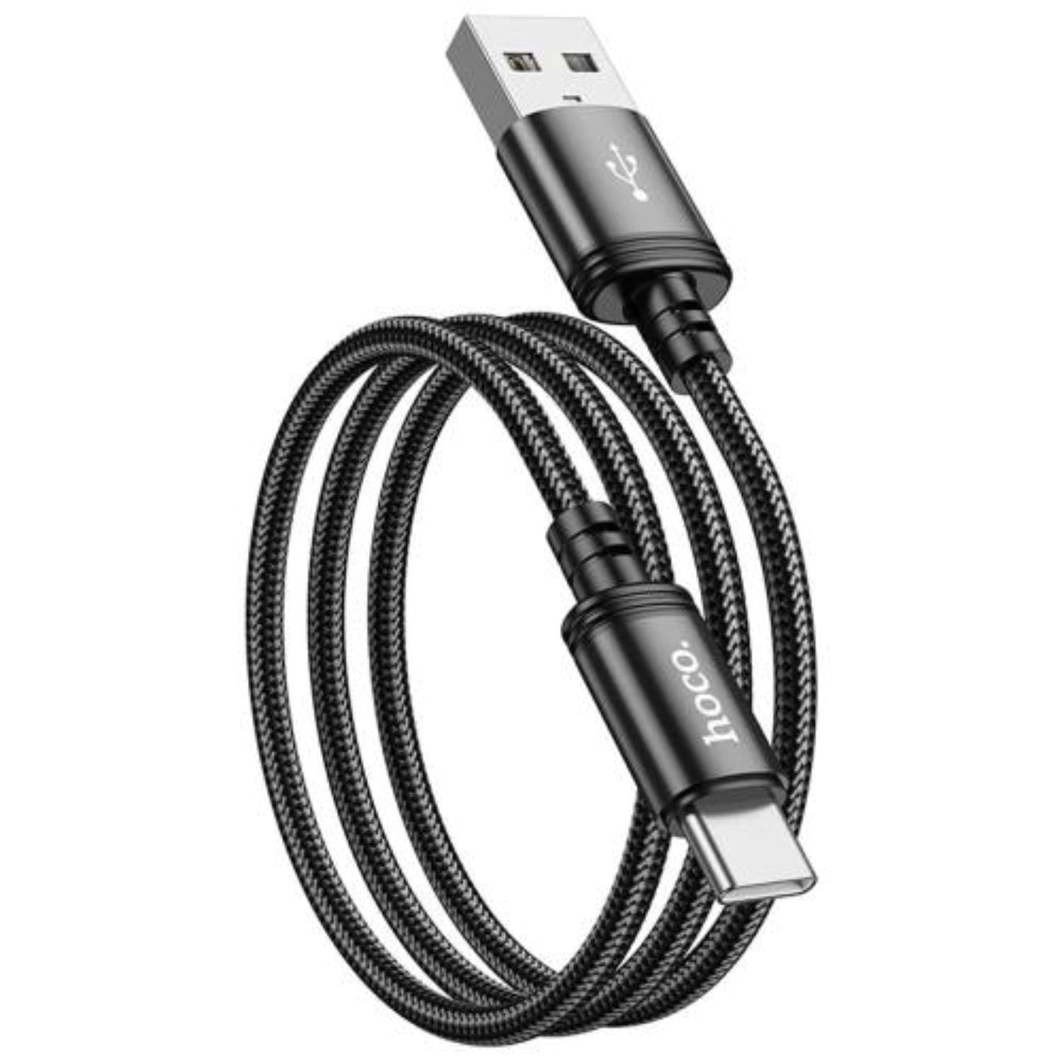 Hoco Cavo Ricarica/Dati USB-A To USB-C FC 1m Black X89 - 4