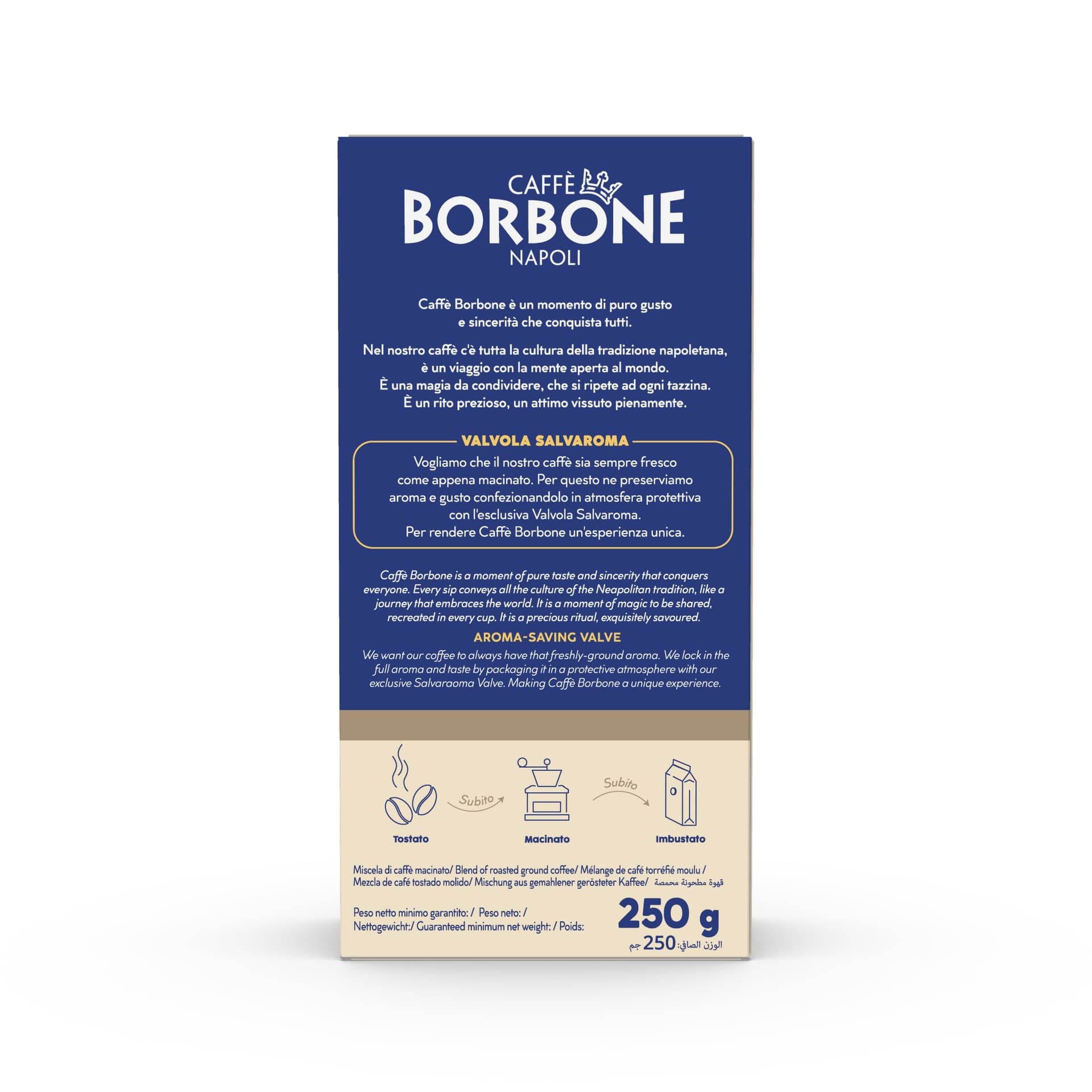 Borbone Caffe Macinato Blu Nobile 250g - 2