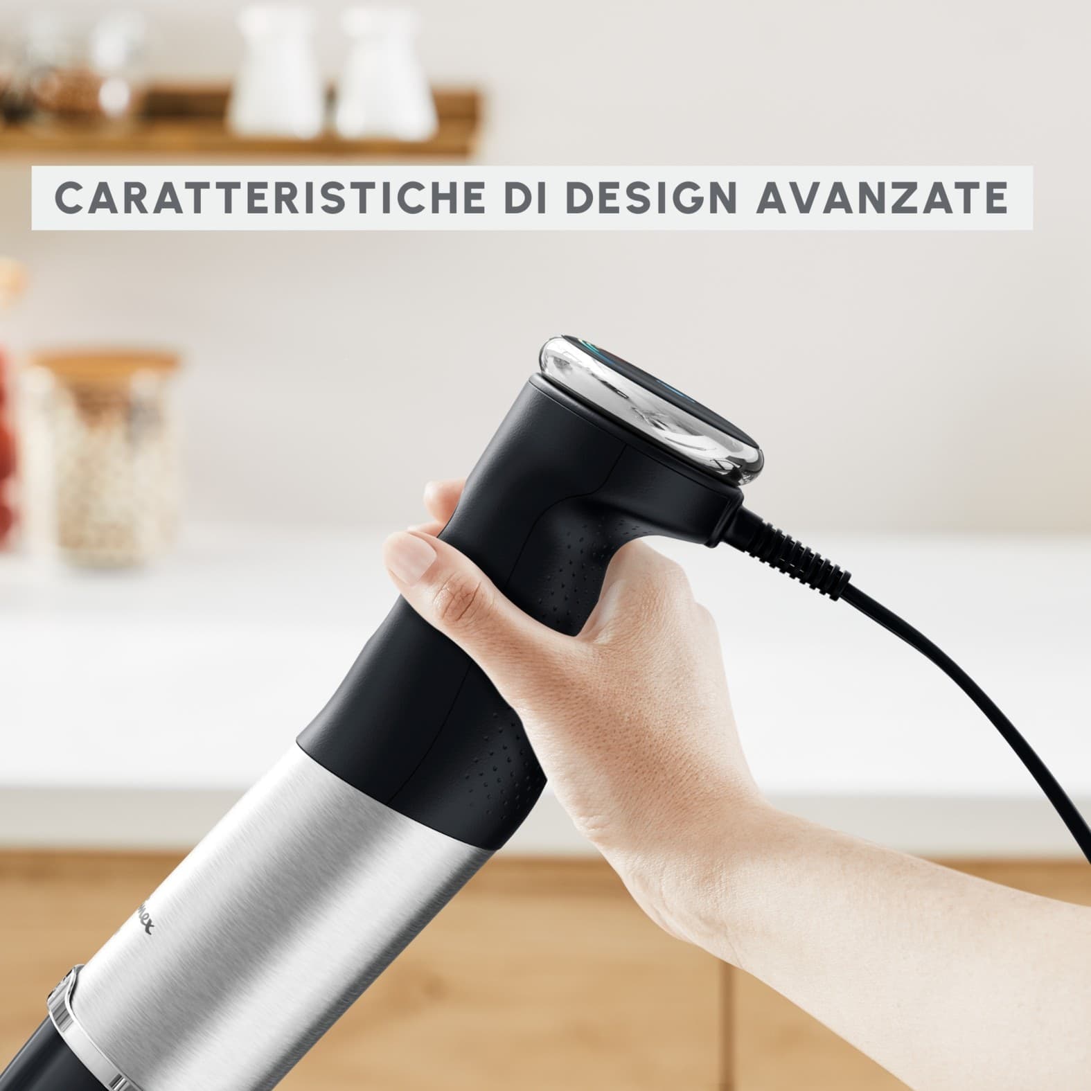Moulinex Quickchef+, Frullatore a immersione, Tecnologia con lame Powelix per una miscelazione rapida - 6