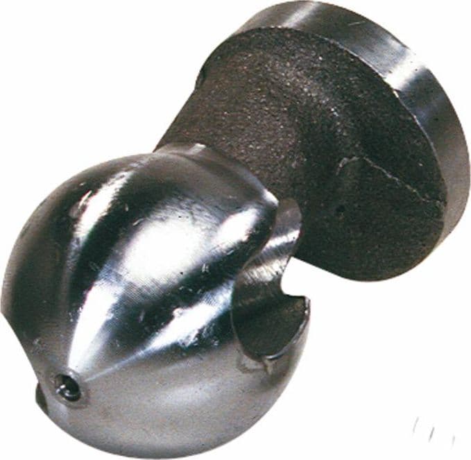 Sfera per rimorchi con asola destra Ø 60mm