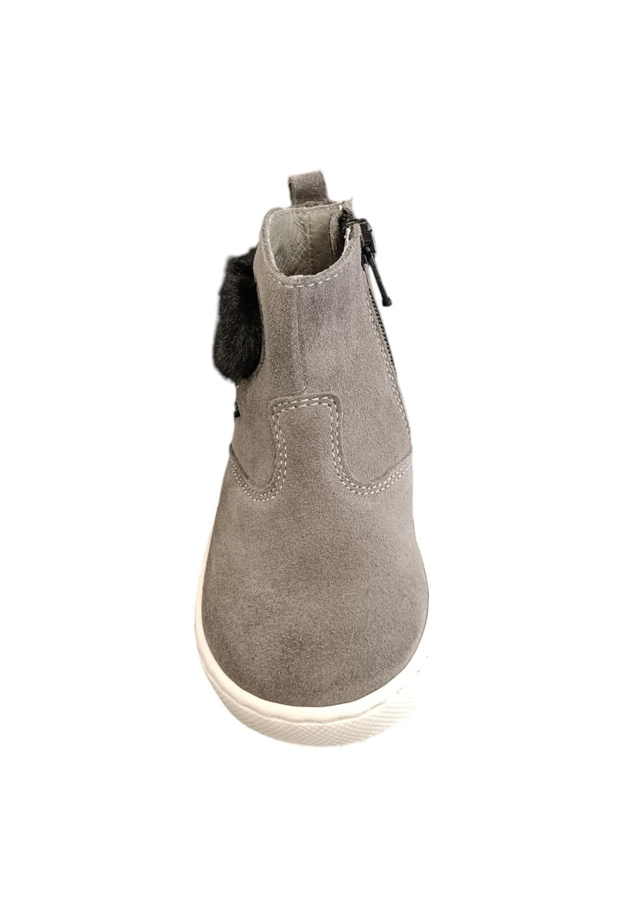 Stivaletti bambina Balocchi BLK STK grigio tortora pelle - Primi passi Made in Italy in Ballerine Scarpetteria Gica - Trani, commercioVirtuoso.it
