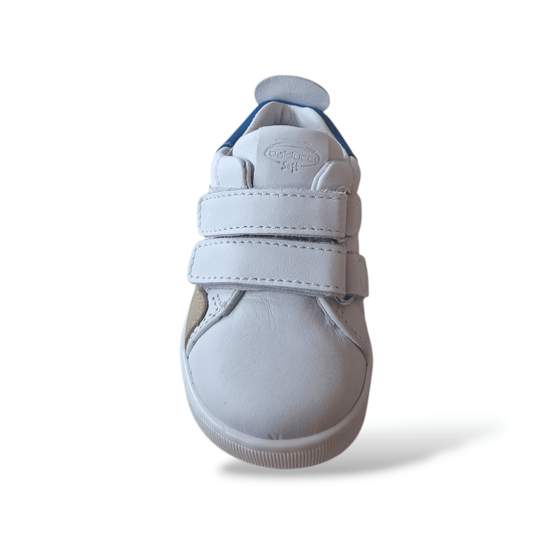 Scarpe Primi Passi Bambino Balducci Cita Soft Pelle Bianco Beige Bluette Made in Italy in Ballerine Scarpetteria Gica - Trani, commercioVirtuoso.it