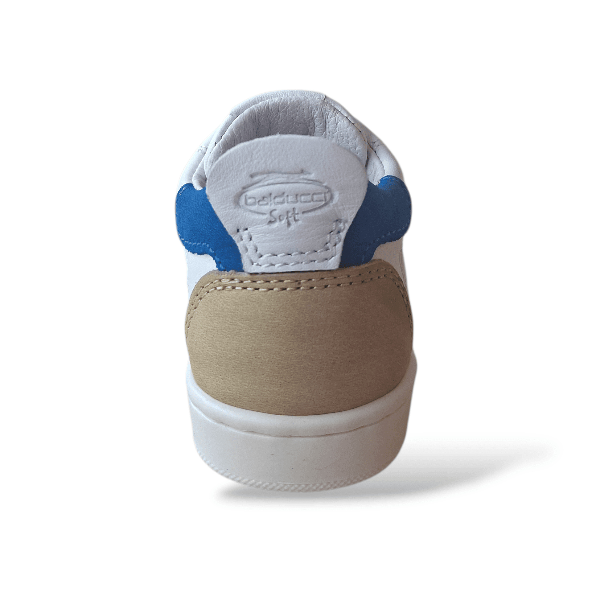 Scarpe Primi Passi Bambino Balducci Cita Soft Pelle Bianco Beige Bluette Made in Italy in Ballerine Scarpetteria Gica - Trani, commercioVirtuoso.it