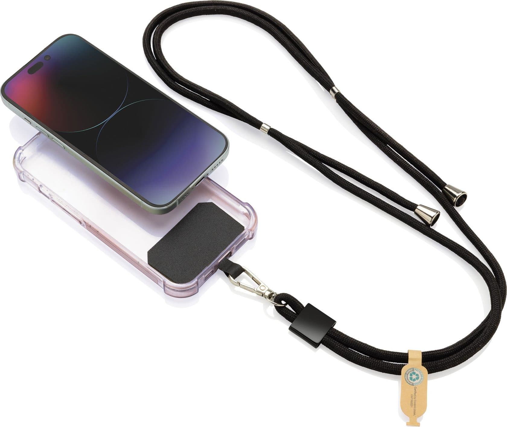 Portachiavi XD Connects CarryLoop Lanyard Portatelefono Black - 3