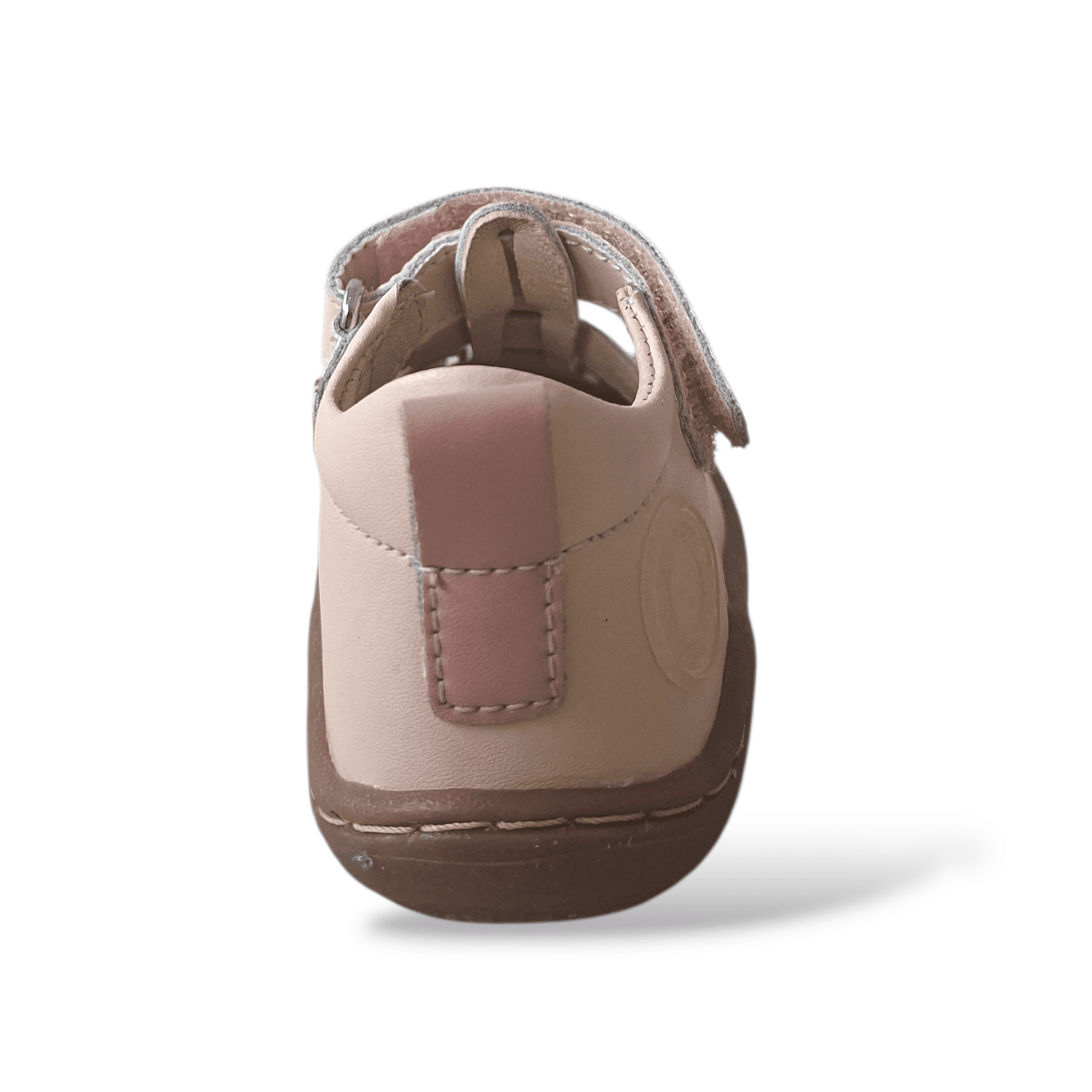 Ragnetto bambina Gioseppo Carver cipria pelle velcro barefoot primi passi in Ballerine Scarpetteria Gica - Trani, commercioVirtuoso.it