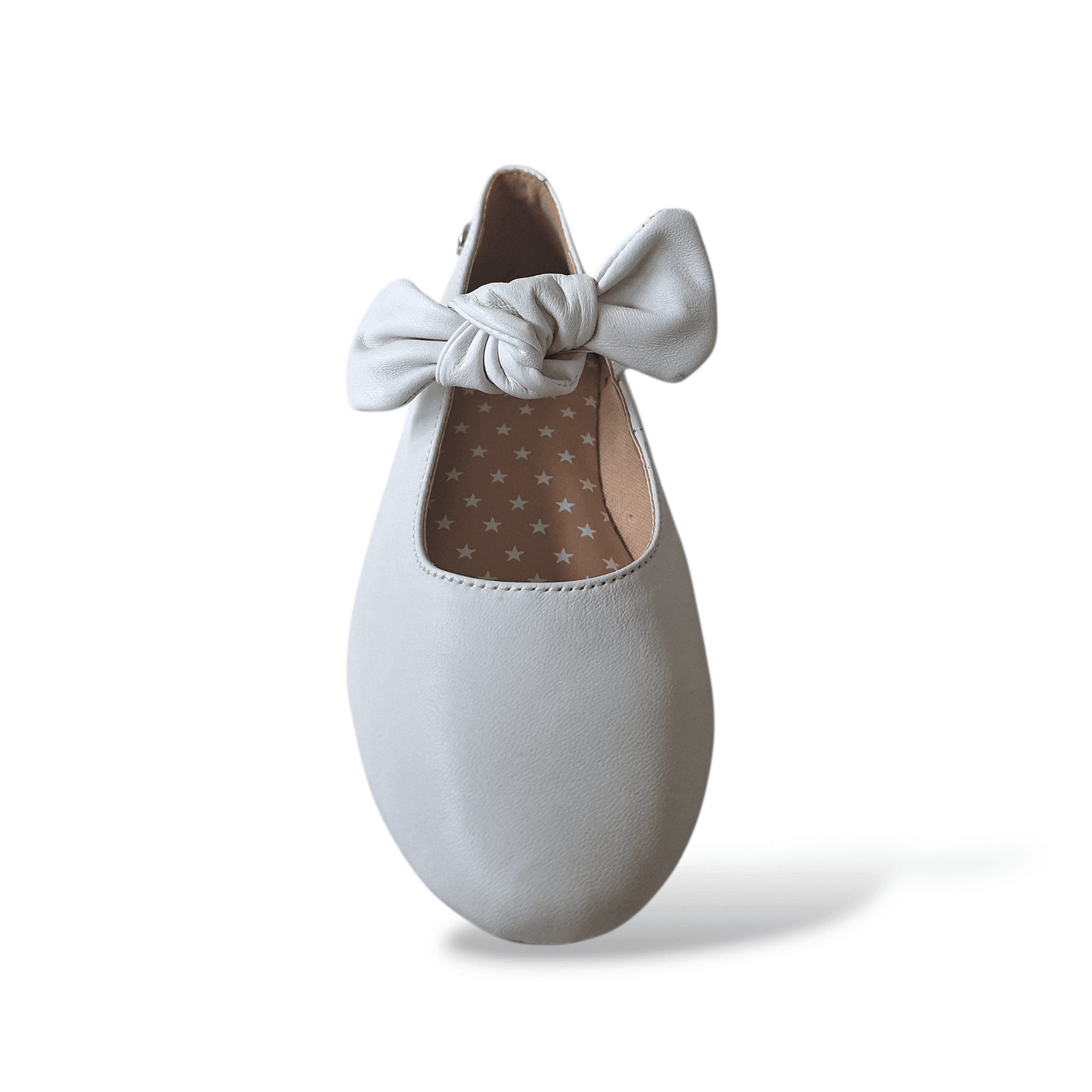 Ballerine bambina Gioseppo Errol bianco pelle velcro maxi fiocco eleganti in Ballerine Scarpetteria Gica - Trani, commercioVirtuoso.it