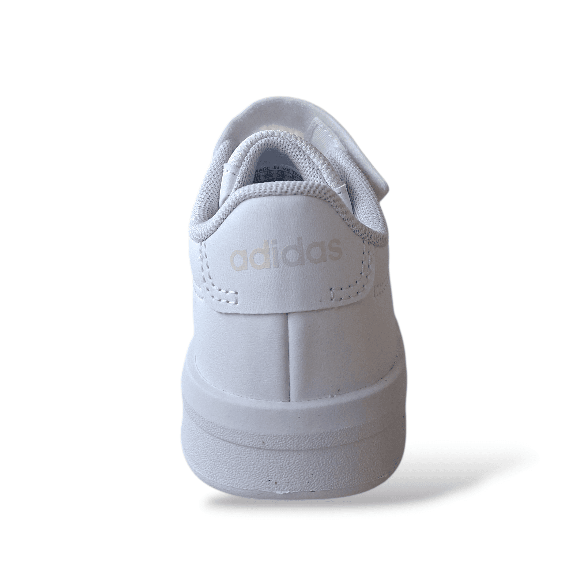 Scarpe sneakers Bambine e ragazze adidas grand court 3.0 JQ1988 bianco-cangiante laccio elastico e velcro in Sneaker casual Scarpetteria Gica - Trani, commercioVirtuoso.it