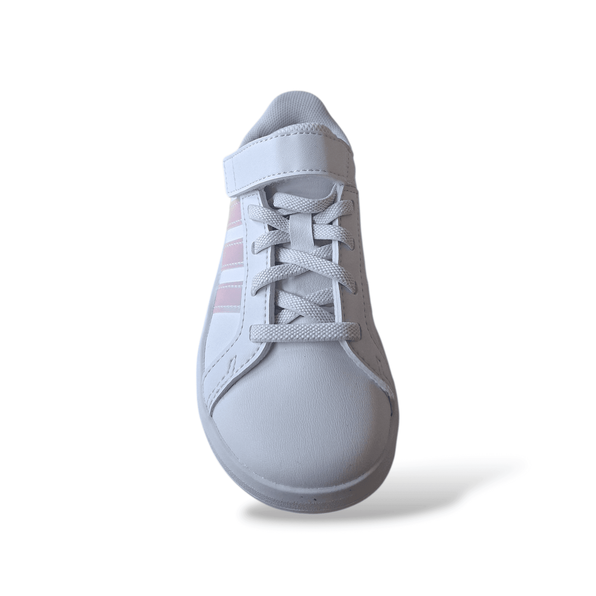 Scarpe sneakers Bambine e ragazze adidas grand court 3.0 JQ1988 bianco-cangiante laccio elastico e velcro in Sneaker casual Scarpetteria Gica - Trani, commercioVirtuoso.it