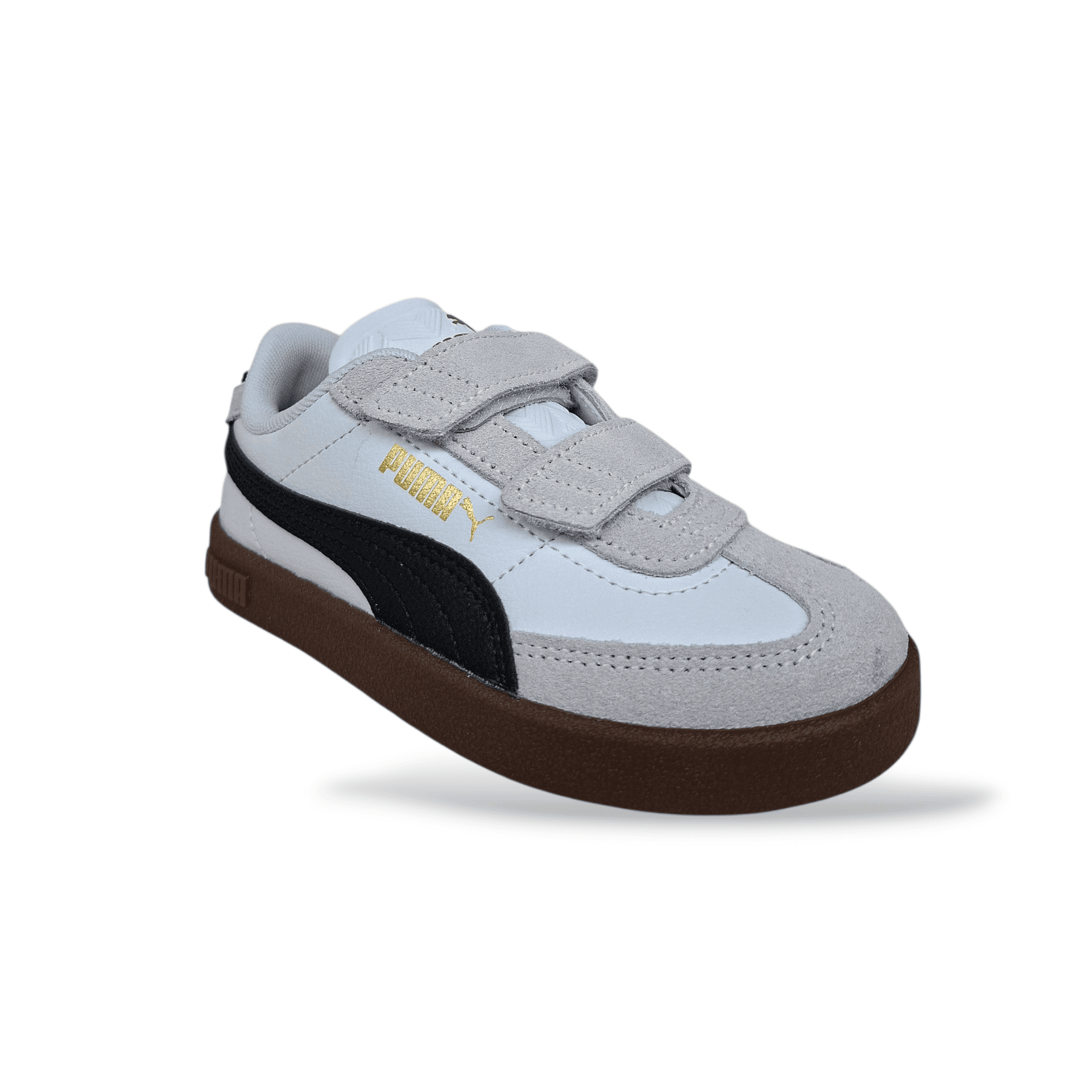 Sneakers bambino PUMA Club II Era bianco nero beige con velcro in Sneaker casual Scarpetteria Gica - Trani, commercioVirtuoso.it