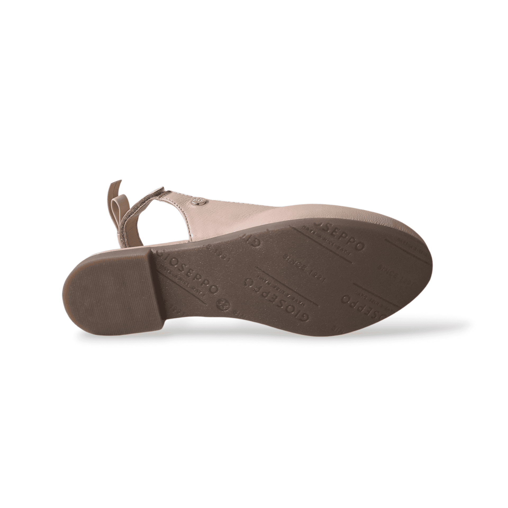 Ballerine bambina Gioseppo Bagley cipria pelle velcro slingback eleganti in Ballerine Scarpetteria Gica - Trani, commercioVirtuoso.it