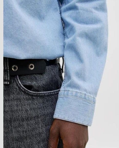 Camicia Jack & Jones Heridan Blue denim in Camicie casual Glad Store - Genova, commercioVirtuoso.it