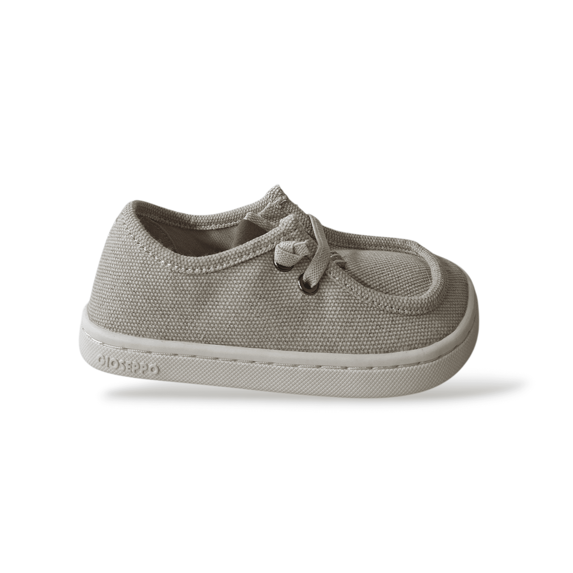 Sneakers Bambino Gioseppo Bulh | Tela Grigio Bianco Stile Paraboot Lacci Elastici Casual - 6