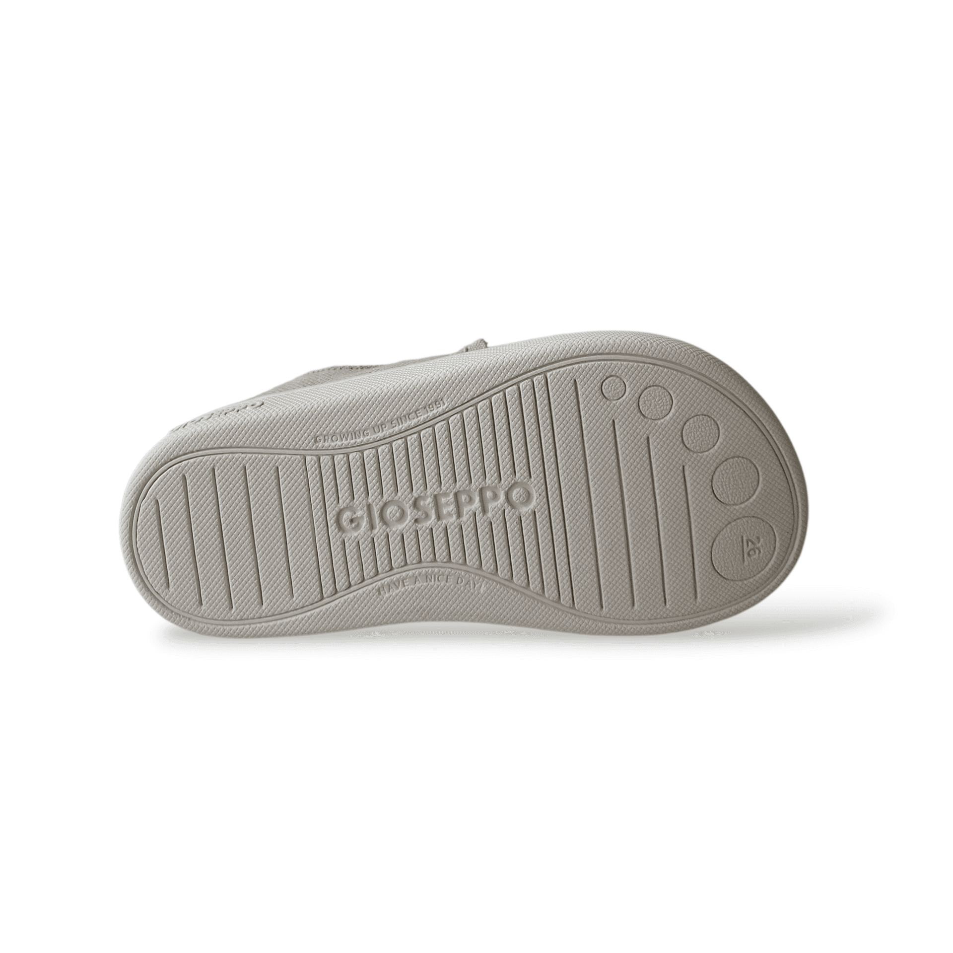 Sneakers Bambino Gioseppo Bulh | Tela Grigio Bianco Stile Paraboot Lacci Elastici Casual - 5