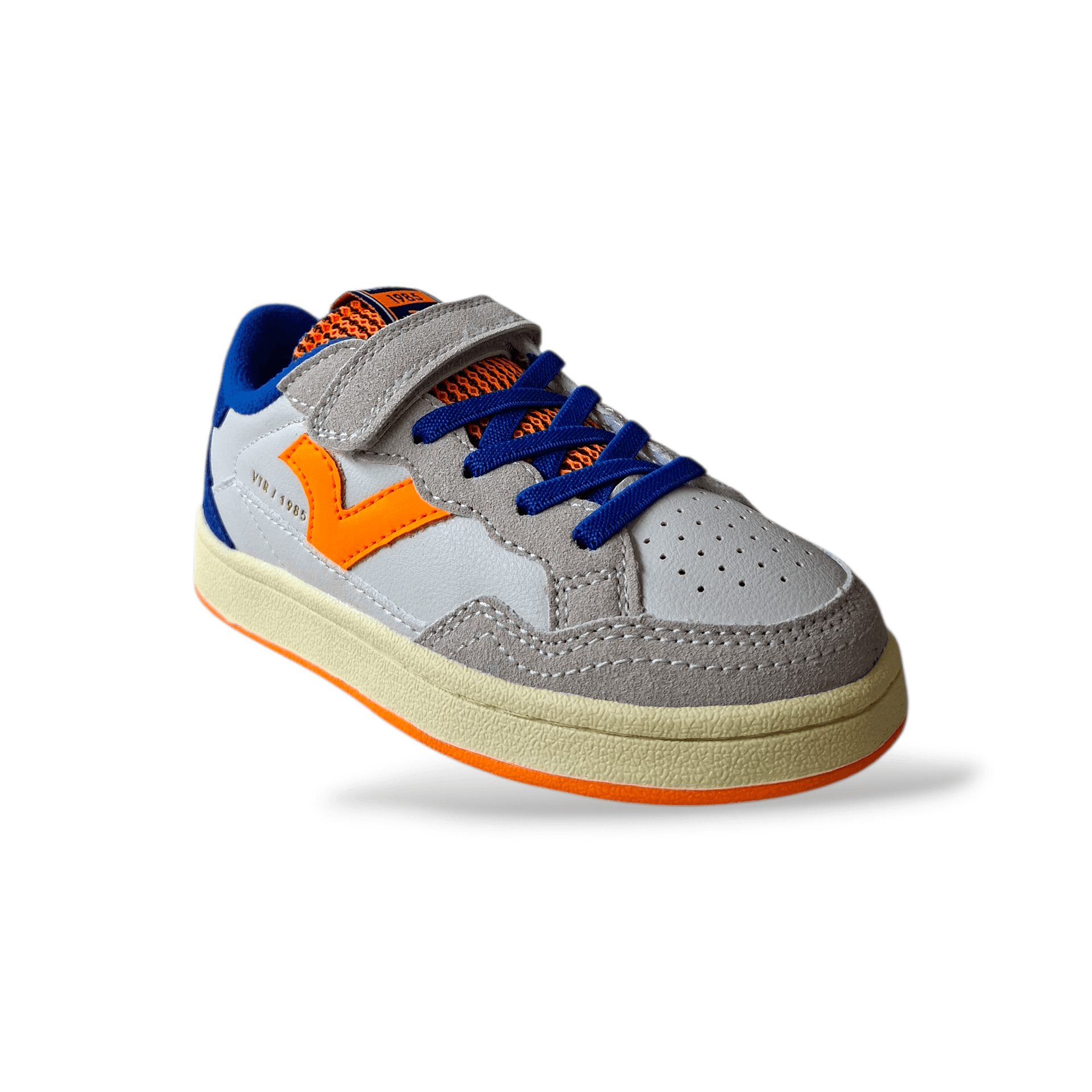 Sneakers bambino Victoria Smash bianco pelle velcro urban sport in Ballerine Scarpetteria Gica - Trani, commercioVirtuoso.it