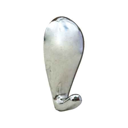 Gancio per Quadri Goccia 15 x 27 mm 12 Confezioni Argento Blister 3 Pezzi - 2