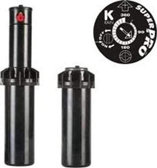 Irrigatore Pop Up K Rain Super Pro Dinamico da 3/4 S075 Ugello 2,5 5 Pezzi