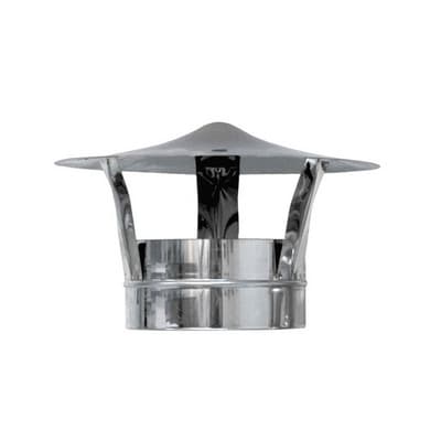 Cappello Cinese con Base Tonda Zincato Dk Ø 120 - 3
