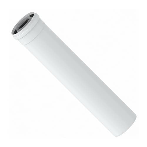 Prolunga DN 60 x 100 (Coassiale) Stabi Lungh 500 mm - 2