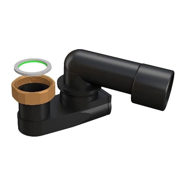 Sifone Scarico Ribassato Orientabile per Colonne Vasca Scar 40 Bonom 1 1/2 - 3