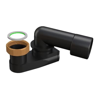 Sifone Scarico Ribassato Orientabile per Colonne Vasca Scar 40 Bonom 1 ½ - 3