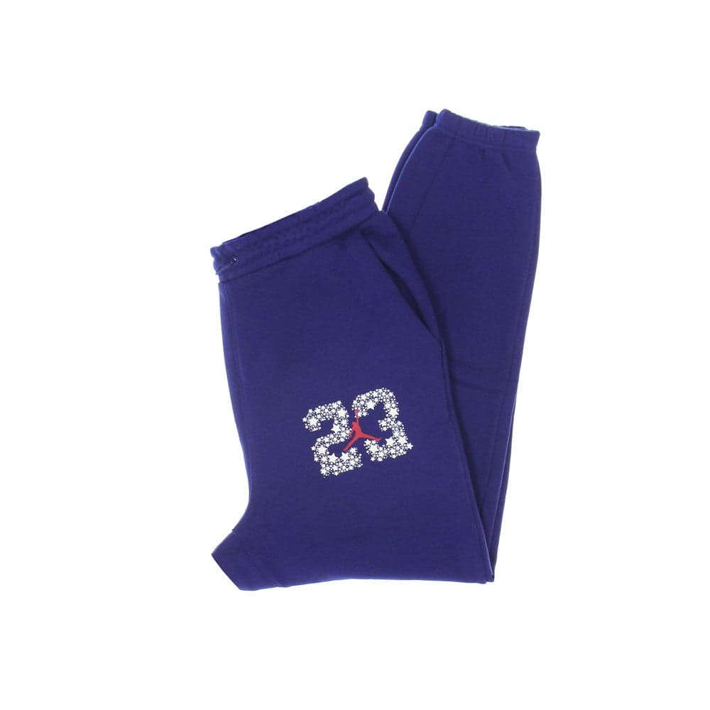 JORDAN Pantalone Tuta Felpato Uomo Sport Dna Fleece Pant Deep Royal Blue - 5