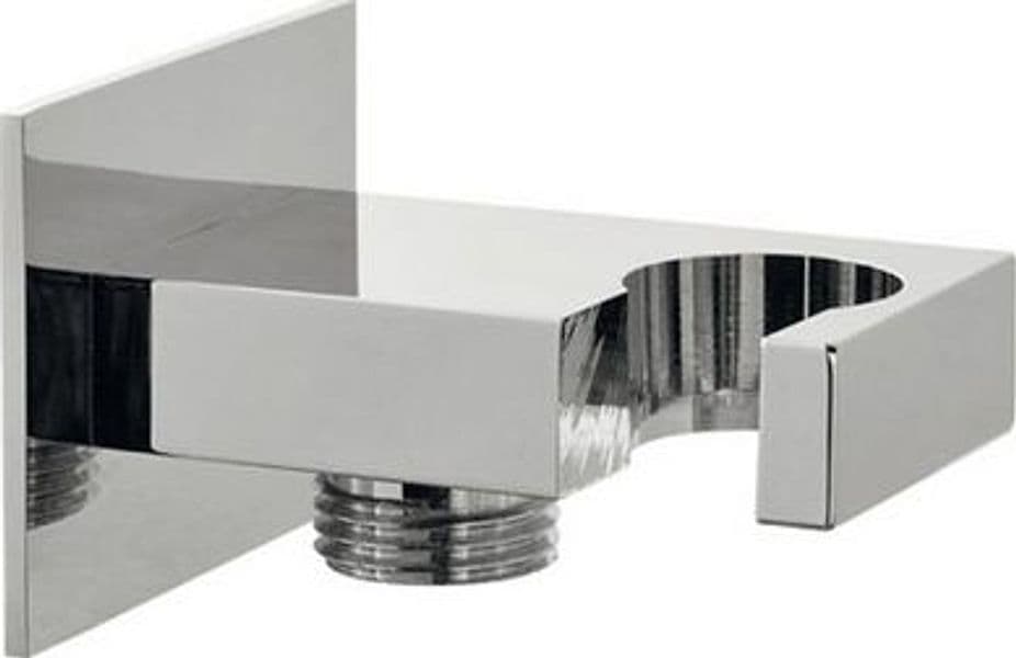 Presa Acqua Ottone con Supporto 1/2m x 1/2m Damas Cromo - 3
