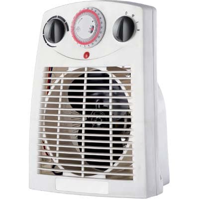 Termoventilatore Tavolo con Termostato Alba Effe Volt 230 kW ½ con Timer Cm - 2