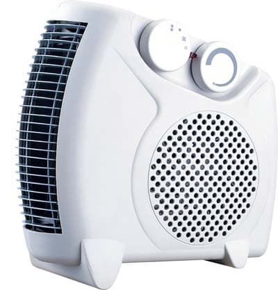 Termoventilatore Tavolo con Termostato Cervinia Effe Volt 230 kW ½ Cm 25X12 - 2