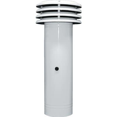 Esalatore Fumi Lamiera Vern Bianca Cm 12 - 2