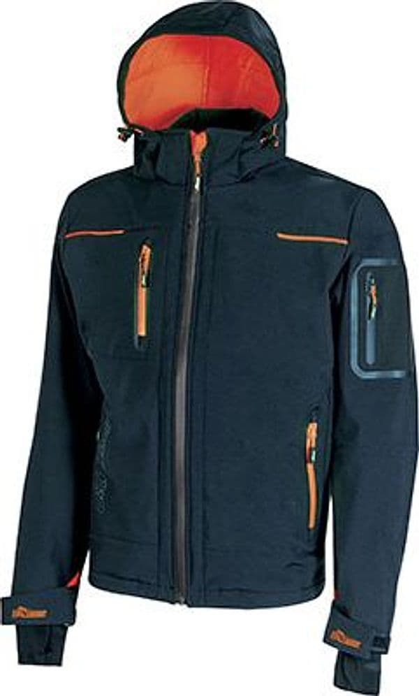 Giubbotto Soft Shell Space Upower Blue Xxl - 2