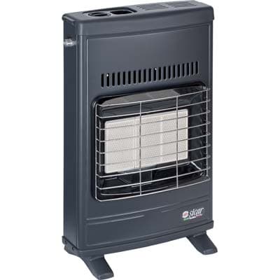Stufa Gas Metano Infrarossi a Parete Eco 40 Sicar Grigio Watt 4200 cm 43X15 - 2