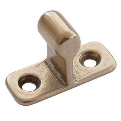 Incontro Fermaporta a Pinza ad Avvitare 14 x 34 mm H 24 mm 10 Pezzi 4381605 - 2