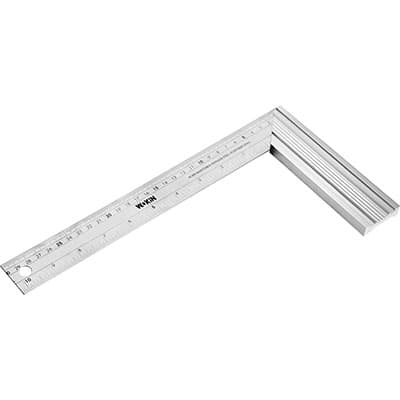 Squadra Falegname 501612 Wokin Alluminio Inox 30 cm 2 Pezzi - 2
